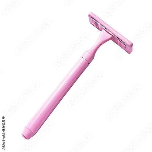 Stylish Pink Razor for Personal Grooming Needs, PNG with transparency