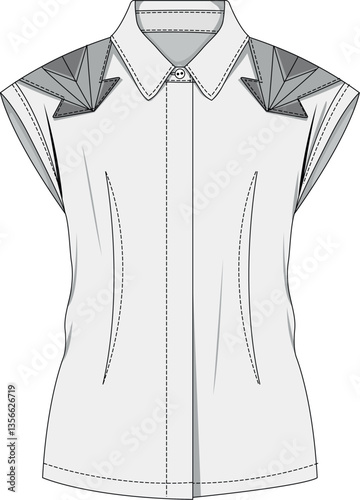 illüstrasyon, design, vector, shirts tecnicals, shirts drawings, women shirts, shirts clothing, women blouses clothing, women tops drawing, mens shirts tecnicals