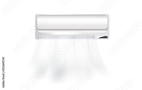 Png Air conditioner cooling with a fresh breeze and ventilation system providing filtration and clean air purification, PNG Cold chill wind brings freshness, supported by a dynamic jet stream png 