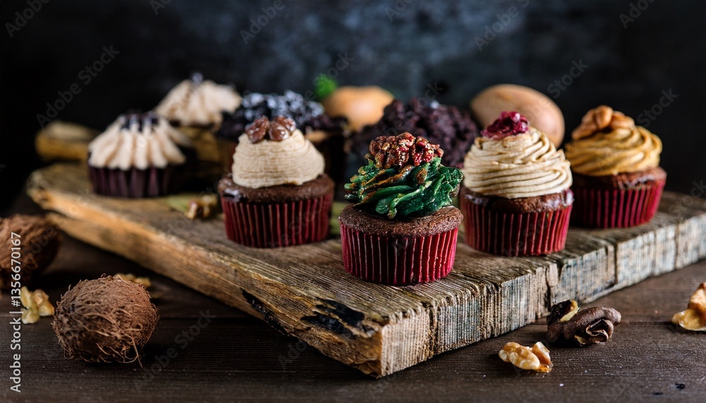 cupcakes with chocolate cupcakes with chocolate