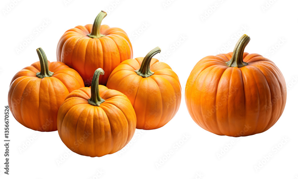 Pumpkin set isolated, Fresh pumpkins collection, Collection set of holiday elements isolated Pumpkin set isolated, Fresh pumpkins collection, Collection set of holiday elements isolated