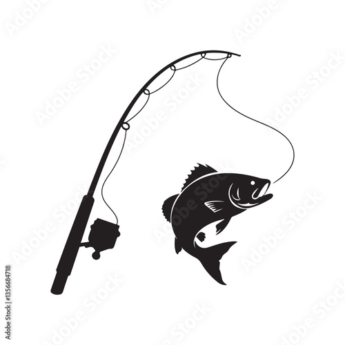 fish on a hook