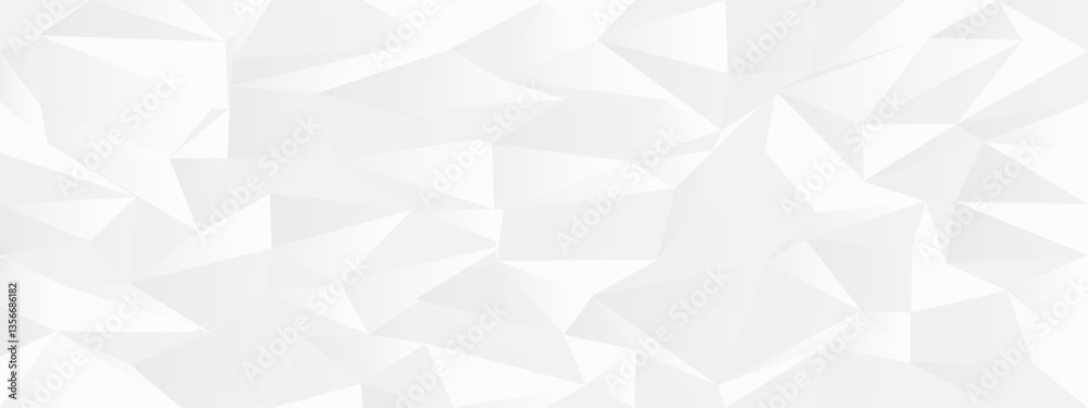 Abstract geometric pattern with polygon shapes in minimalist white design for modern backgrounds and wall art. Abstract geometric pattern with polygon shapes in minimalist white design for modern backgrounds and wall art.