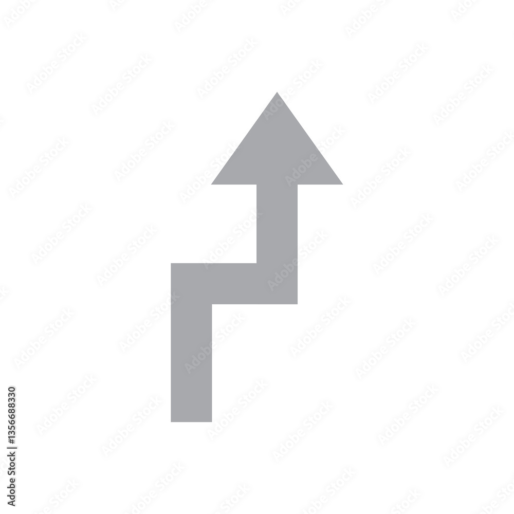 road direction arrow icon road direction arrow icon