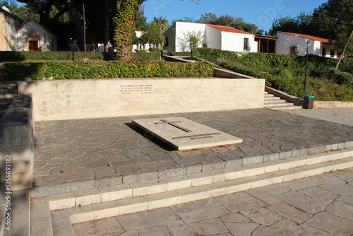 venizélos' tomb in chania in crete in greece