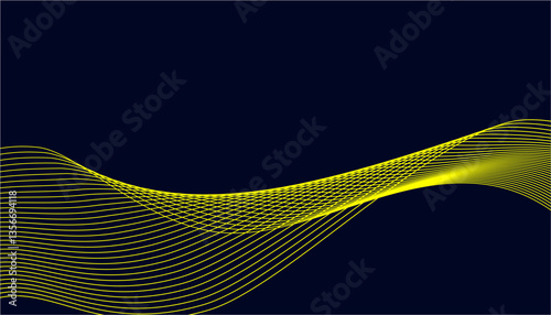 abstract background design template, with line art design characteristics, black background

