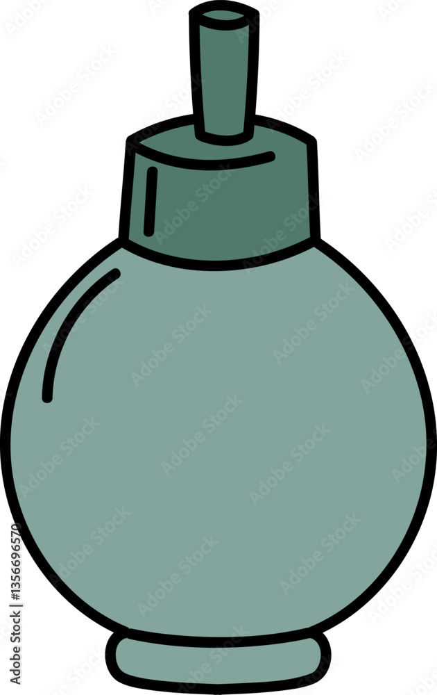 Fototapeta premium Minimalist Perfume Bottle Art