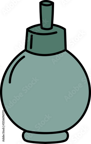 Minimalist Perfume Bottle Art
