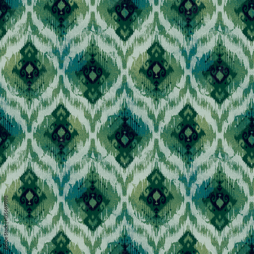 Geometric ethnic oriental ikat pattern traditional Design for background, carpet, wallpaper, clothing, wrapping, Batik, fabric, Vector illustration. embroidery style.seamless ikat pattern traditional 