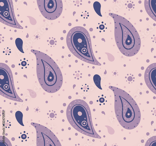 Minimal paisley as effect textured. Repeat stroke at tiled ornate. Stylish swirling with color image luxury.