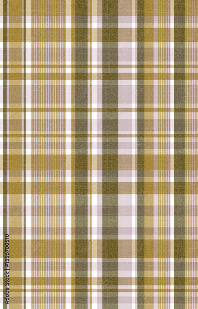 Obraz premium Tartan seamless plaid pattern vector. Retro background fabric. Vintage check colour square geometric texture for textile print, wrapping paper, gift card, wallpaper flat design.