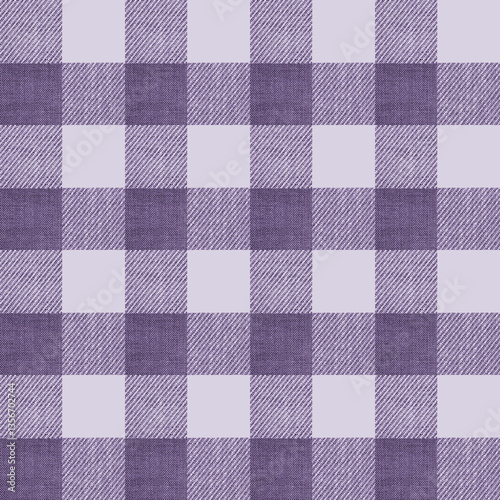 Gingham check plaid pattern in soft colour for tablecloths, wrapping paper,napkin, blanket, scarf. Seamless bright monochrome gingham tartan check vector illustration for spring summer fashion textile