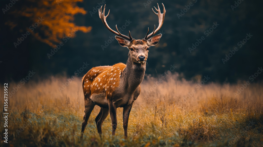 Obraz premium deer in the woods