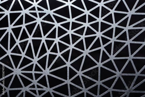 Perforated metal sheet  texture with curved pattern  decorative metal panel