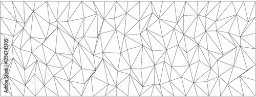 Abstract geometric pattern of intersecting lines and shapes for creative design or background.