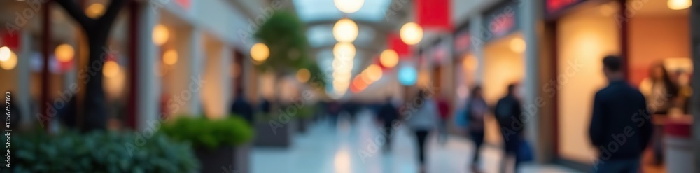 Abstract blur background of shopping mall with light bokeh and flare light bulb, background, light Abstract blur background of shopping mall with light bokeh and flare light bulb, background, light