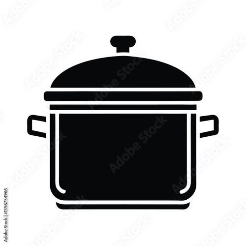 cooking pot vector illustration