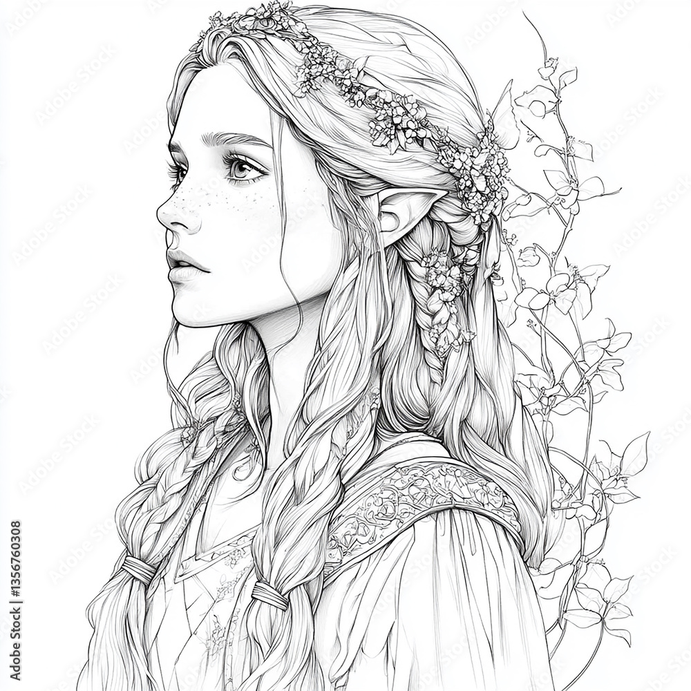 Fototapeta premium portrait of a girl