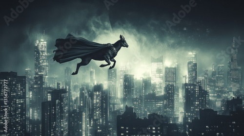 Night City Superhero Canine