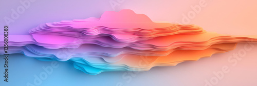 A surreal abstract pattern where fine digital lines ripple like water, creating the illusion of a