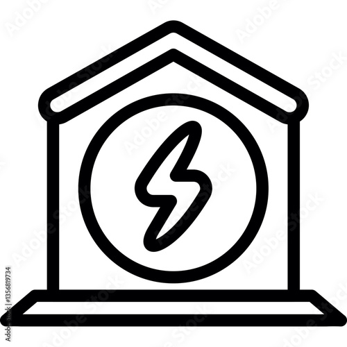 Smart Home Energy Icon