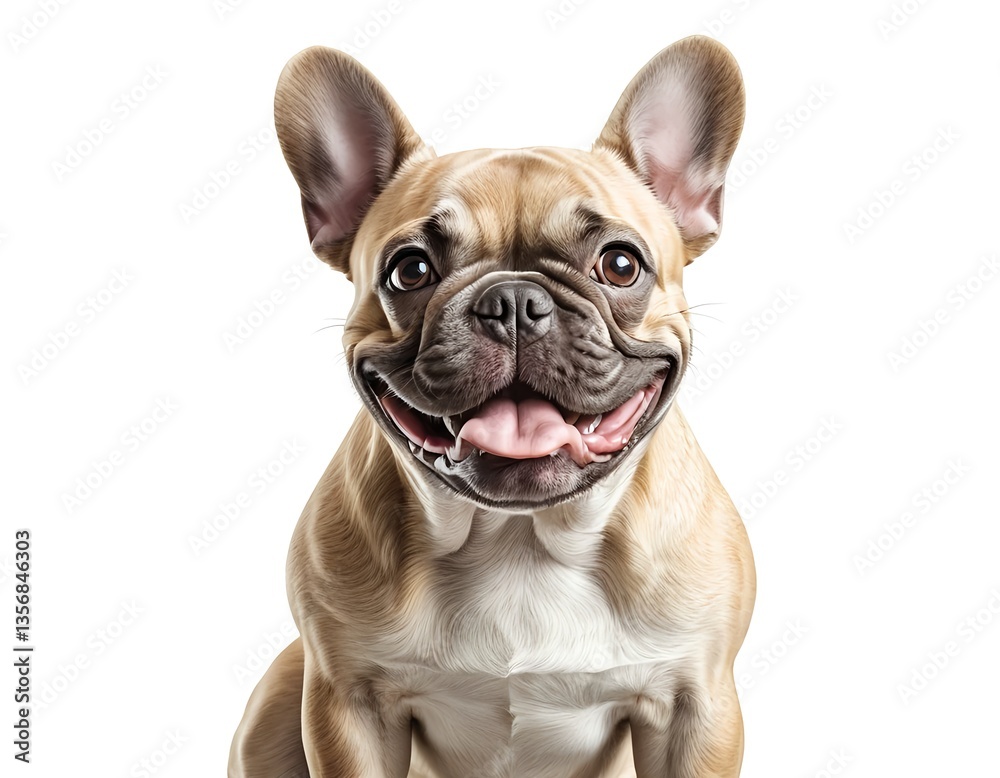 Happy French Bulldog Puppy Happy French Bulldog Puppy