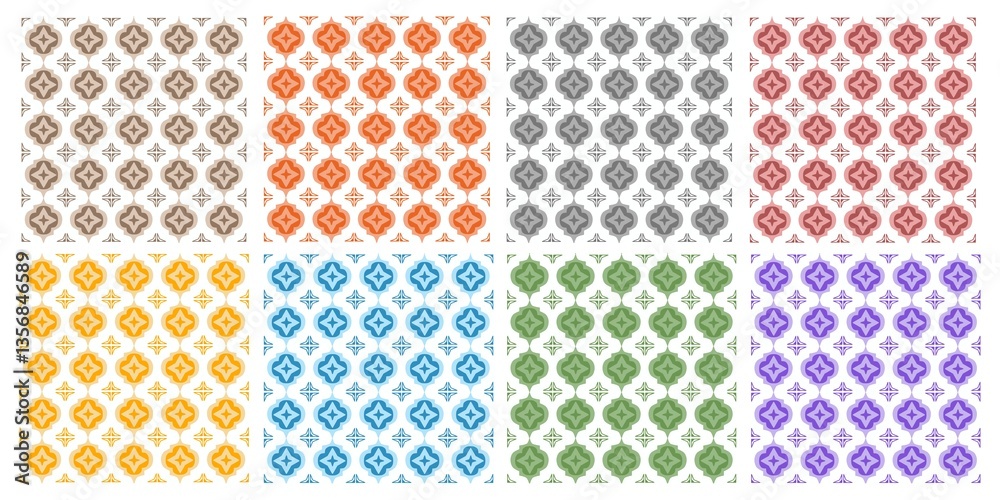 Abstract geometric pattern with modern and traditional influences, ideal for textile and background applications. Abstract geometric pattern with modern and traditional influences, ideal for textile and background applications.
