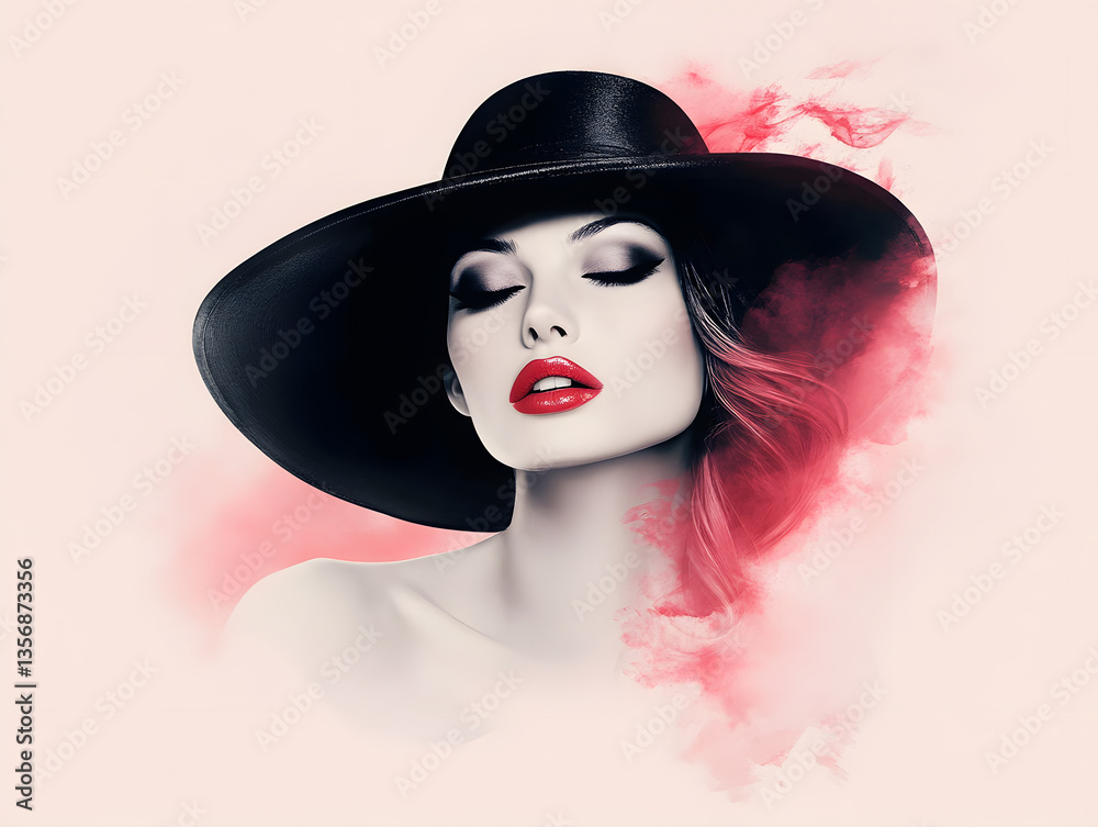 Timeless Elegance in a Hat