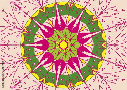 Beautiful and eye-catching fabric patterns and backgrounds 