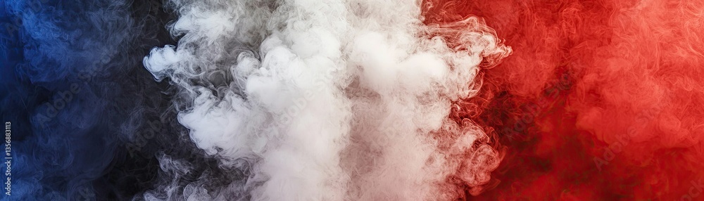 Fototapeta premium Colored Smoke Abstract Background