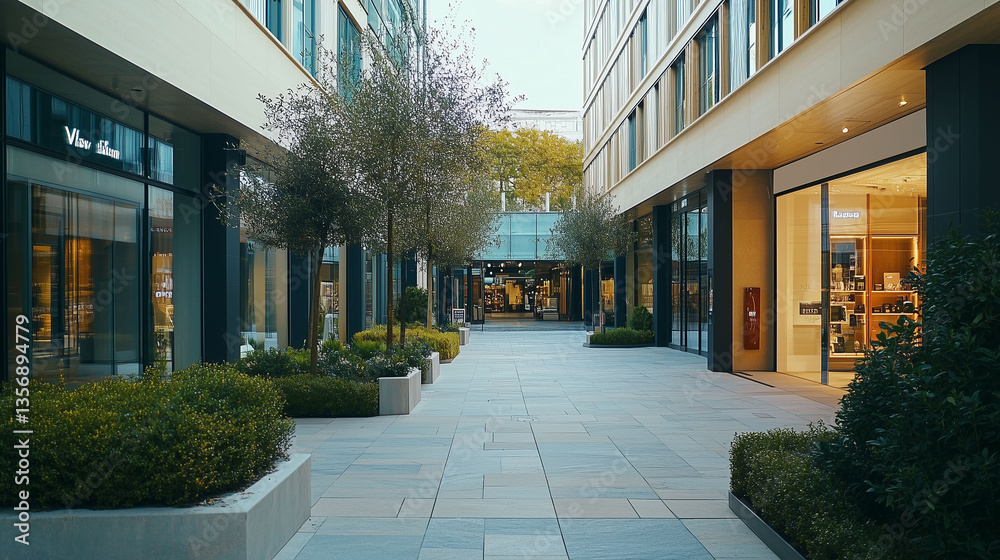 Fototapeta premium ショッピングモール