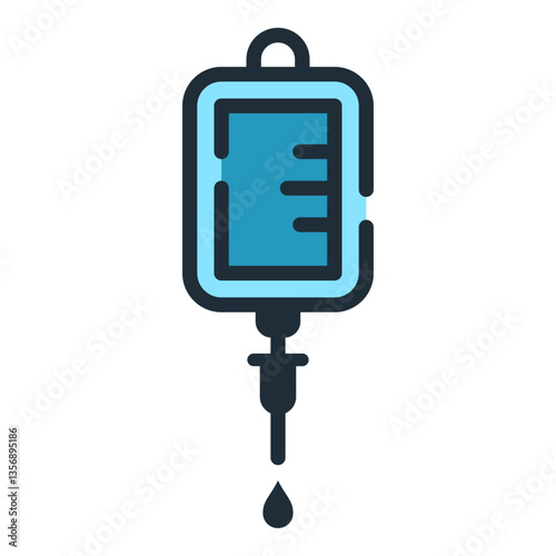 IV bag icon, Infuse Icon