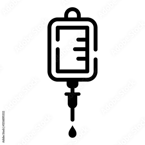 IV bag icon, Infuse Icon
