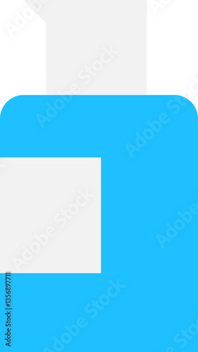 Shampoo Flat Icon 