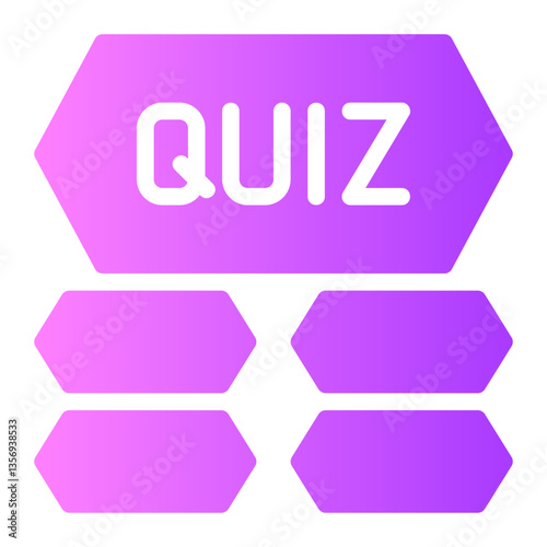quiz gradient icon