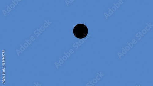 Simple 2D animation of a ball falling