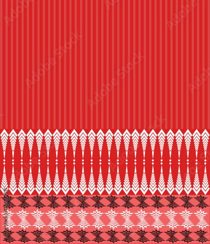 A simple geometric fabric pattern with a clean and modern touch, ideal for textiles, wallpapers, and prints.