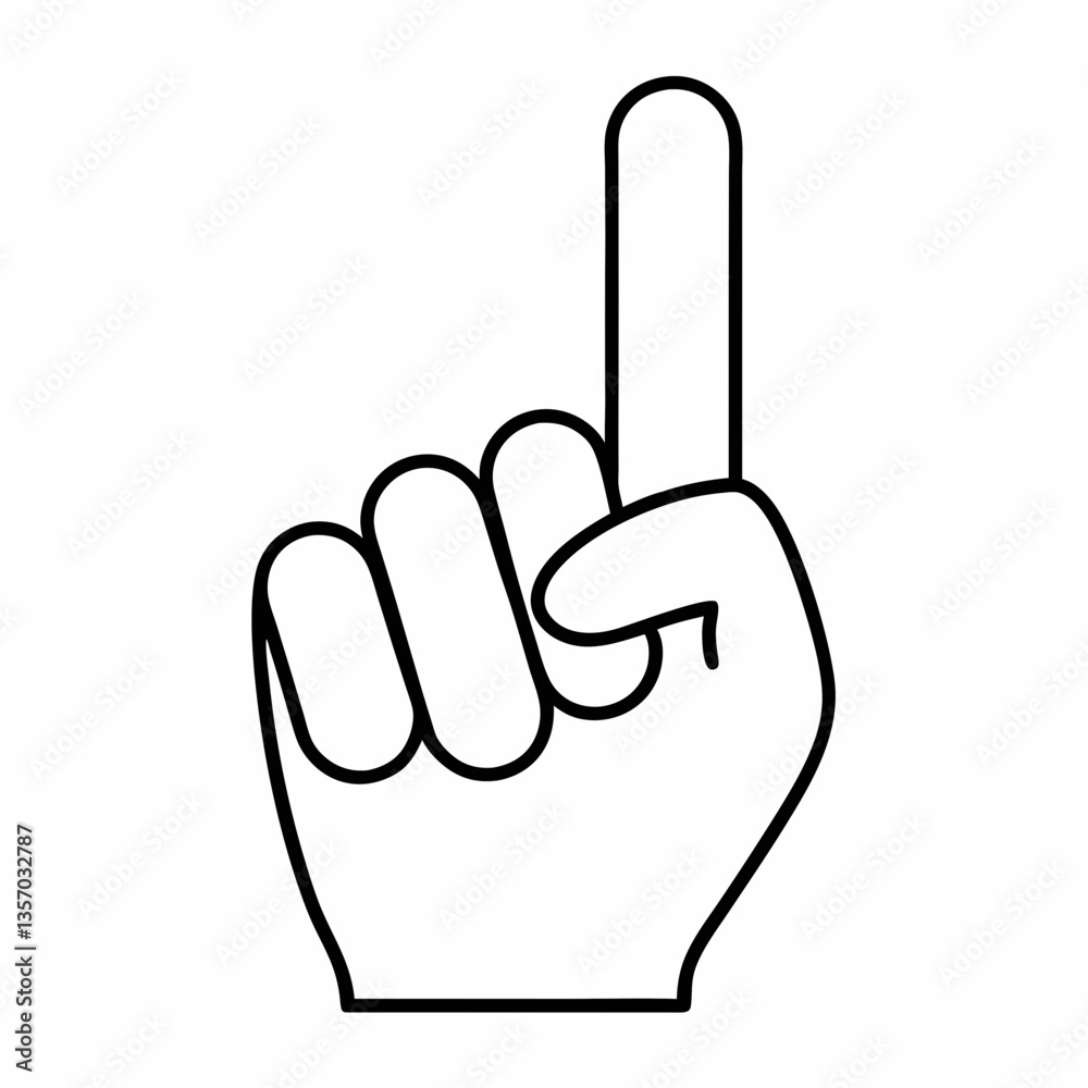 Peace hand sign icon vector illustration Peace hand sign icon vector illustration