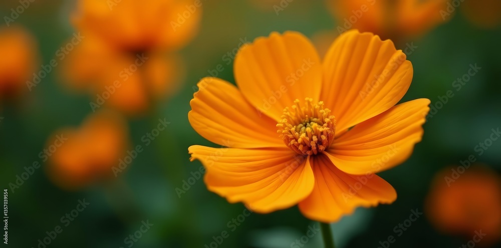 Close-up of striking orange flowers with intricate details and vibrant colors, texture, petals Close-up of striking orange flowers with intricate details and vibrant colors, texture, petals