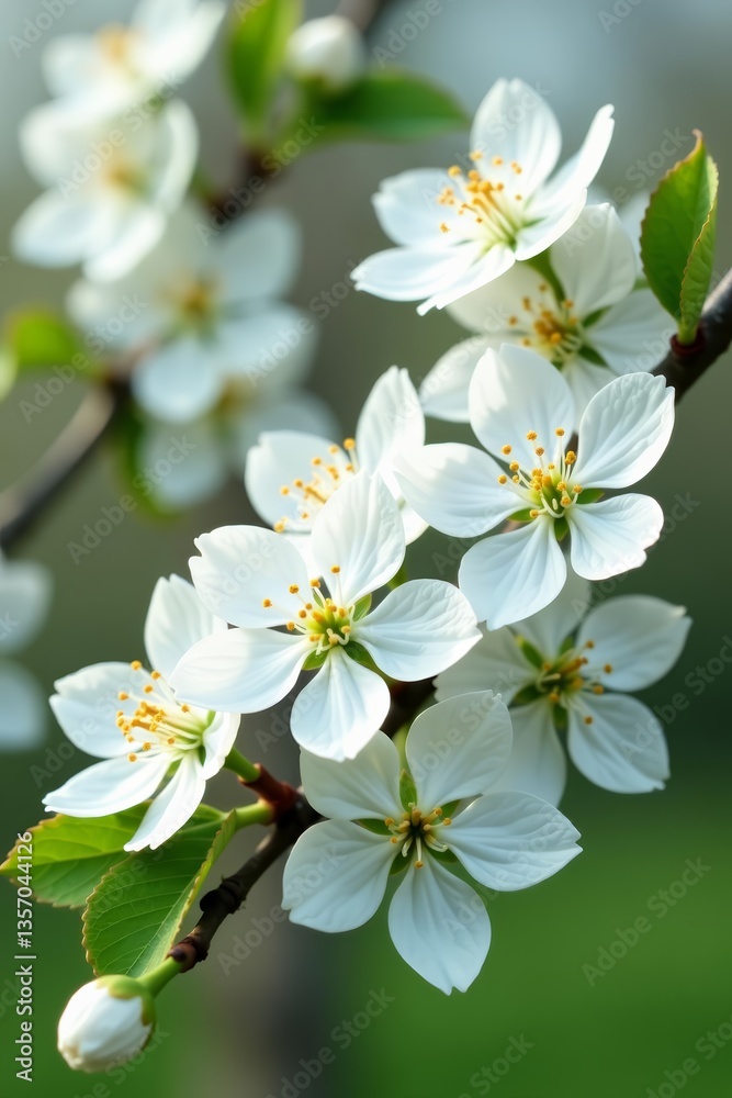 Close-up of white flowering ash blossoms in bloom on tree branches, spring, flowering, fraxinus ornus Close-up of white flowering ash blossoms in bloom on tree branches, spring, flowering, fraxinus ornus