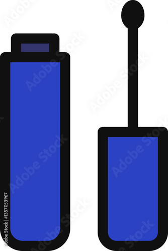 Mascara Filled line Icon
