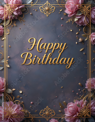 birthday greeting card