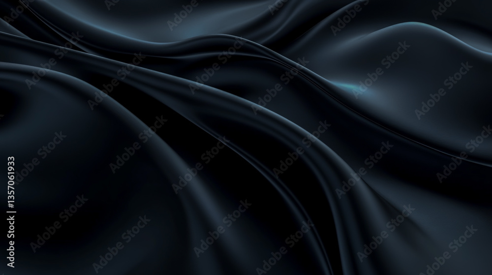 Sleek 3D Abstract Background with Dark Tones and Smooth Flow. Sleek 3D Abstract Background with Dark Tones and Smooth Flow.