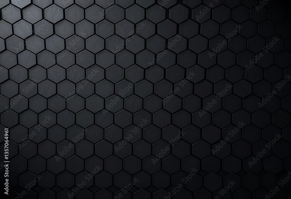 Abstract black hexagonal pattern, textured background , minimal, pattern Abstract black hexagonal pattern, textured background , minimal, pattern