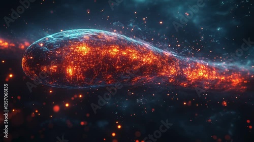 A visual showing the flow of an SQL injection attack from a user input field into a database, compromising security. 496