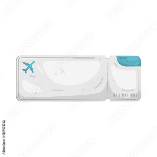 Illustration of Air Ticket