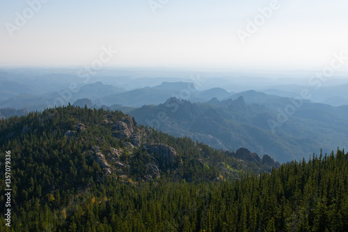 morning in the mountains