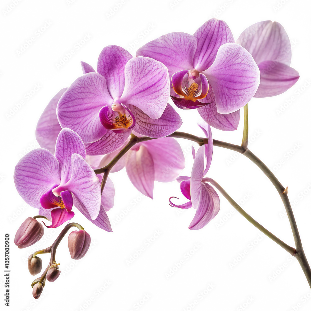 A stunning display of pink orchids showcasing delicate petals and intricate details. A stunning display of pink orchids showcasing delicate petals and intricate details.