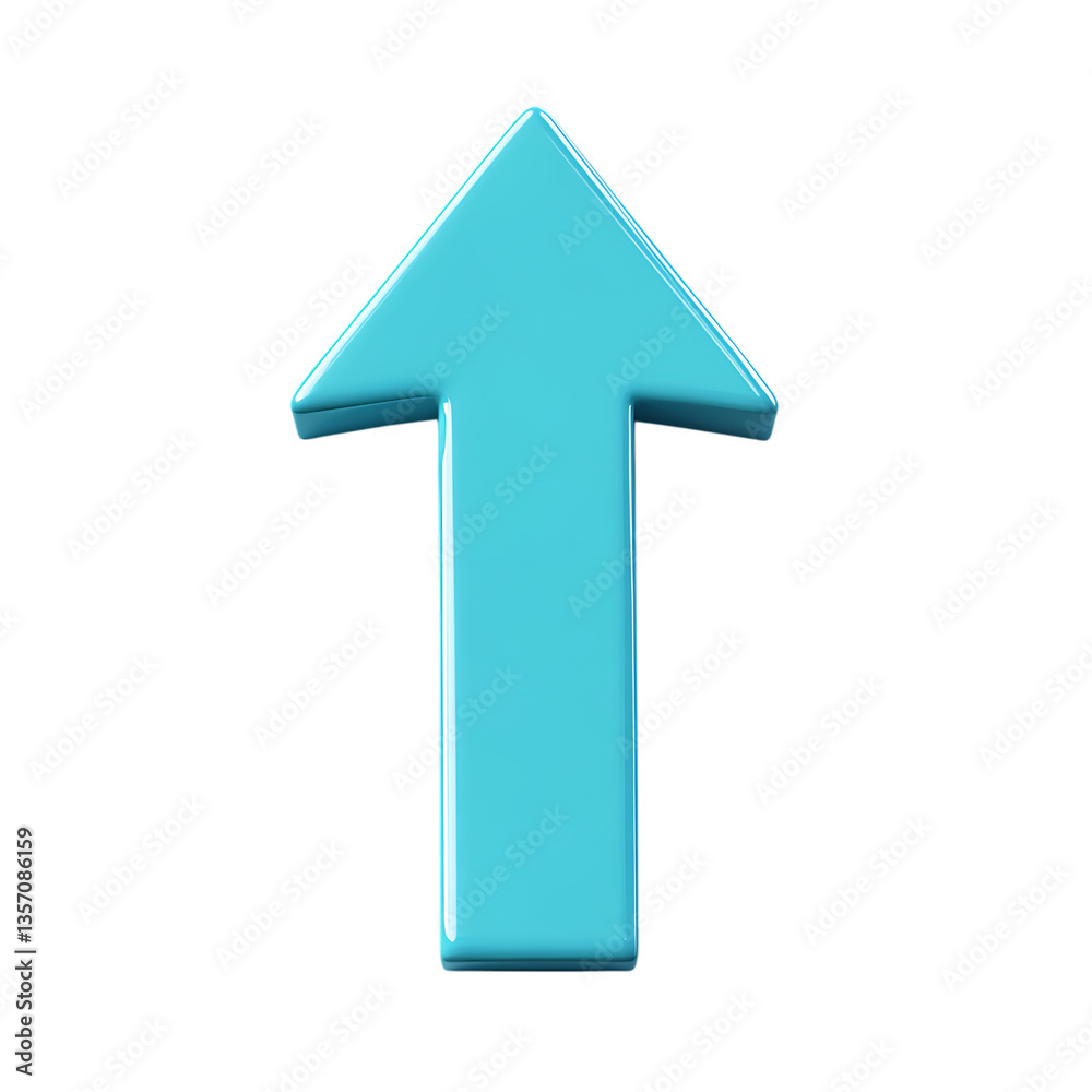 blue arrow going up isolated on transparent background, blue arrow going up isolated on transparent background,