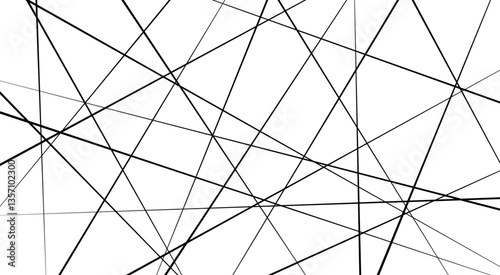 Vector seamless pattern. Striped abstract background. Minimalistic monochrome texture. 